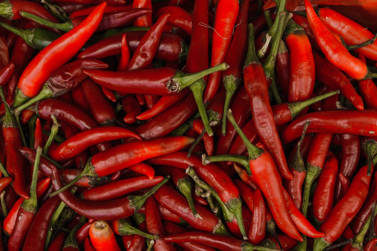 Mastering the First Impression: Your intriguing post title goes here Close-up of vibrant red chili peppers showcasing texture and freshness.